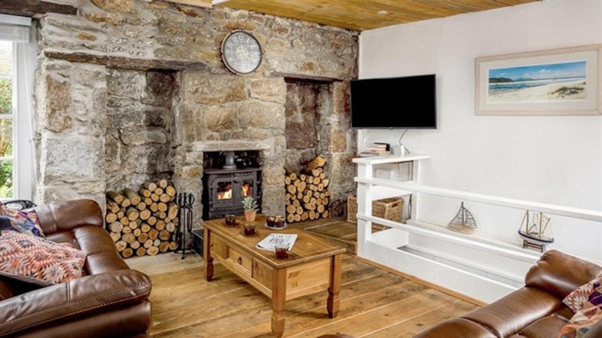 Boatsman'S Cottage- Sleeps 4- Garage- Mousehole Exterior foto